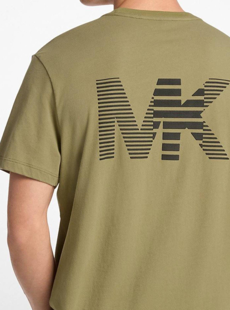 Мужская футболка Michael Kors с логотипом 1159850050 (Зеленый XL)