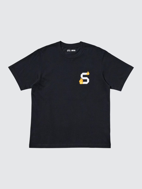 Футболка UNIQLO з принтом One Piece 1159850506 (Чорний XL)