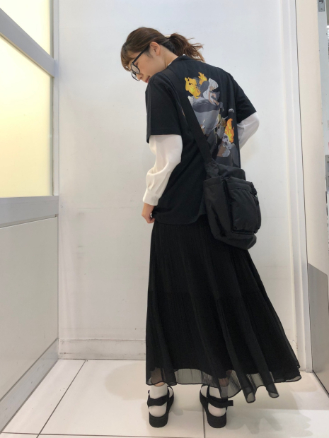 Футболка UNIQLO з принтом One Piece 1159850506 (Чорний XL)