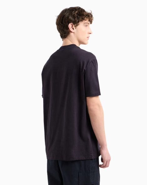 Футболка Armani Exchange с логотипом 1159850850 (Синий XL)