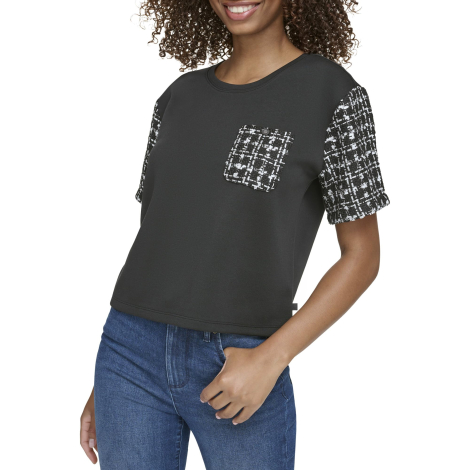 Женская футболка Karl Lagerfeld Paris 1159851120 (Черный M)