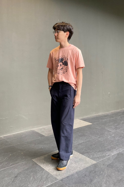 Футболка UNIQLO с Mickey Mouse Disney 1159851366 (Розовый 3XL)