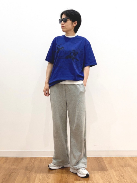 Футболка One Piece UNIQLO с принтом Lucci and Zorro 1159851377 (Синий S)