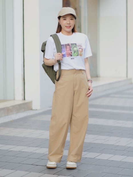 Футболка One Piece UNIQLO с принтом The New Four Emperors 1159851381 (Белый M)