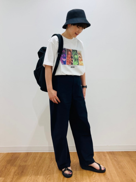 Футболка One Piece UNIQLO с принтом The New Four Emperors 1159851381 (Белый M)