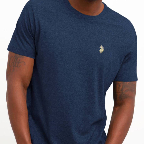 Футболка US Polo Assn з логотипом 1159851563 (Синій M)