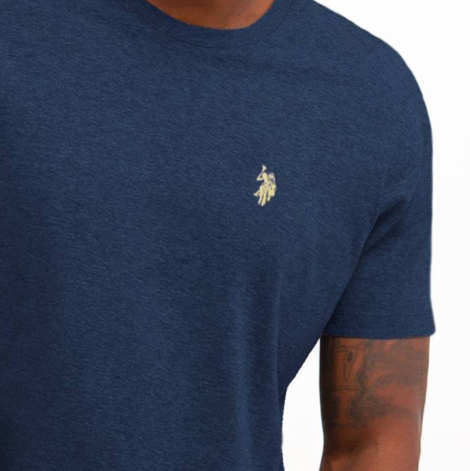 Футболка US Polo Assn з логотипом 1159851563 (Синій M)