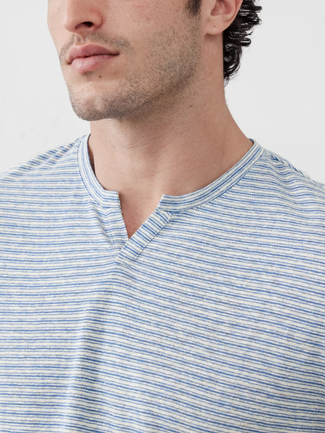 Чоловічі футболки Banana Republic 1159851743 (Синій/Білий M)