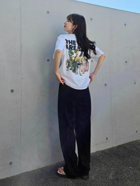 Футболка UNIQLO з принтом Toy Story 1159851816 (Білий S)