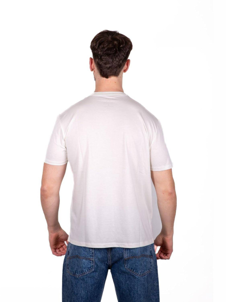 Футболка Armani Exchange с логотипом 1159852186 (Молочный XL)