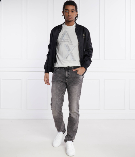 Футболка Armani Exchange с логотипом 1159852186 (Молочный XL)