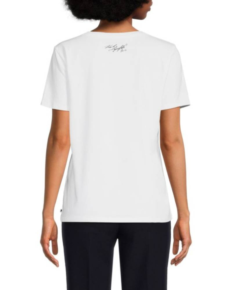 Жіноча футболка Karl Lagerfeld Paris 1159852437 (Білий L)