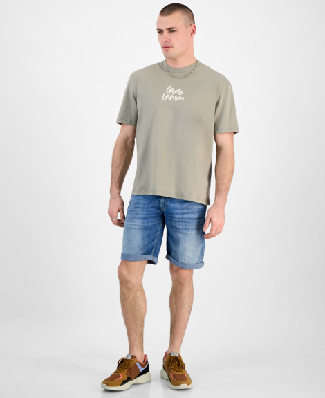 Чоловічі футболки Guess 1159852900 (Зелений XXL)