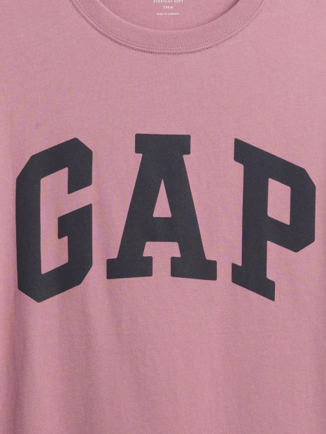 Футболка мужская GAP с логотипом 1159853025 (Розовый L)
