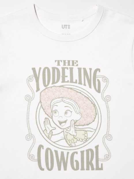 Футболка UNIQLO TOY STORY UT з принтом 1159853129 (Білий XS)