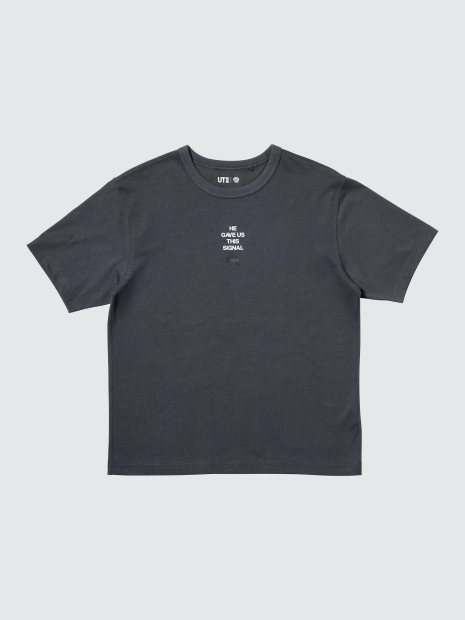 Футболка BATMAN UNIQLO 1159853279 (Серый XS)