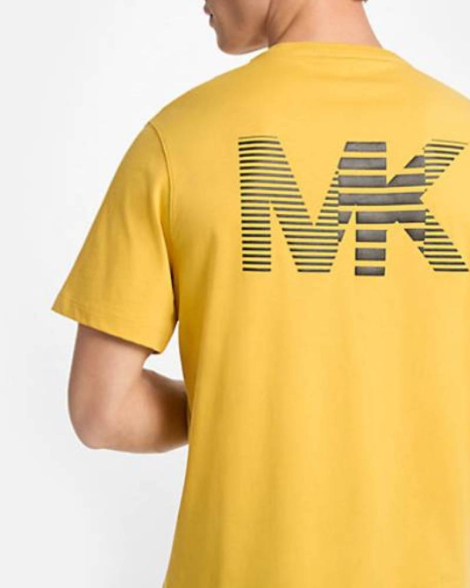 Мужская футболка Michael Kors с логотипом 1159853982 (Желтый XL)