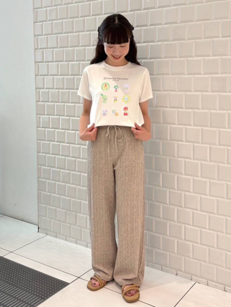 Футболка с принтом Calico Critters UNIQLO 1159854230 (Белый L)