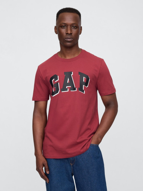 Чоловічі футболки GAP з логотипом 1159854541 (Червоний XL)