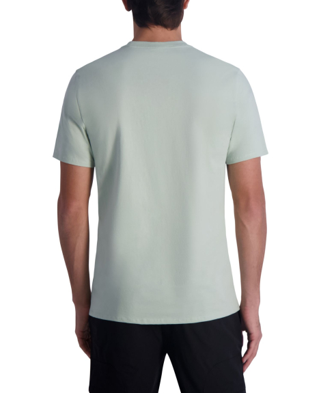 Мужская футболка Karl Lagerfeld Paris с логотипом 1159854576 (Зеленый S)