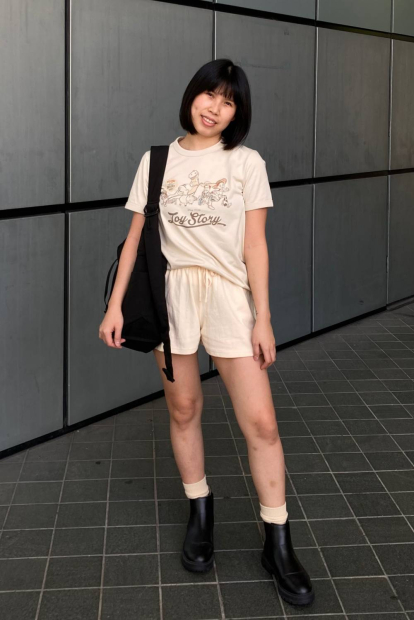 Футболка UNIQLO Toy Story UT з принтом 1159854729 (Молочний XL)