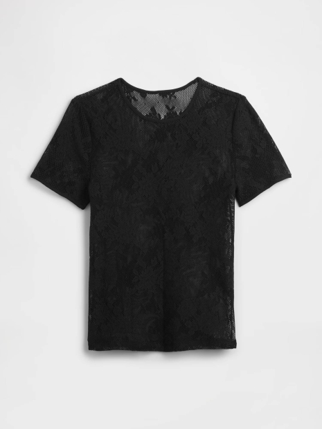 Жіноча футболка Gap 1159854756 (Чорний S)