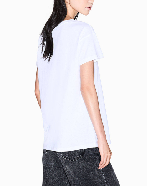 Жіноча футболка Armani Exchange з логотипом 1159854879 (Білий XXL)