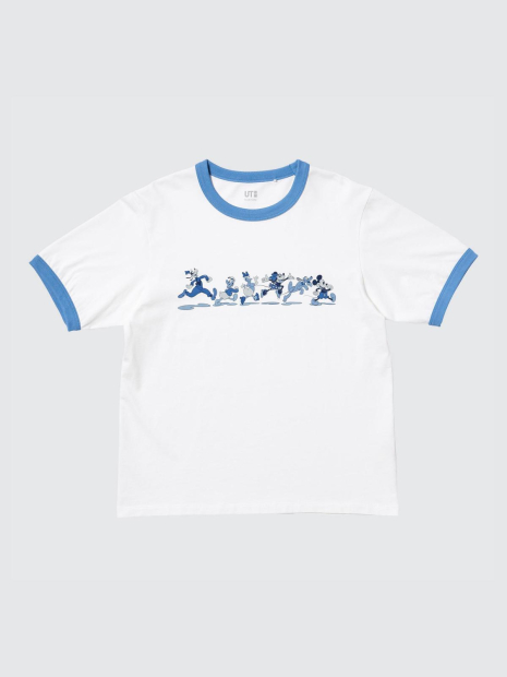 Футболка UNIQLO Disney 1159854891 (Белый M)