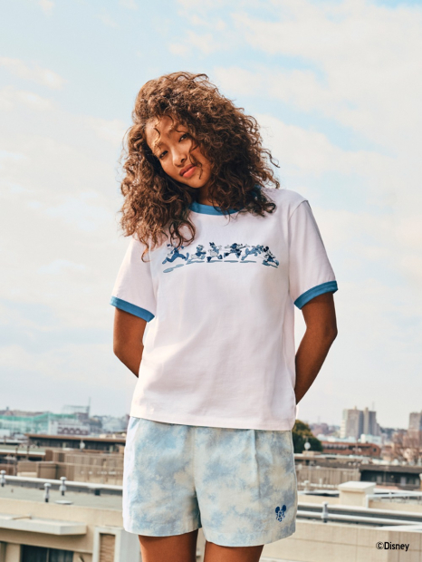 Футболка UNIQLO Disney 1159854891 (Белый M)