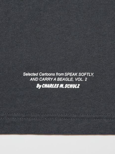 Футболка PEANUTS UT UNIQLO з принтом 1159854997 (Сірий M)