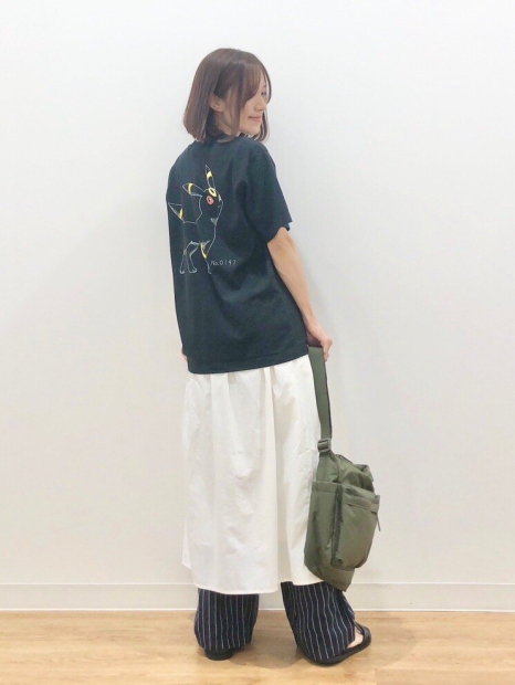 Футболка Pokémon Sketch UNIQLO із принтом ззаду 1159855009 (Чорний M)