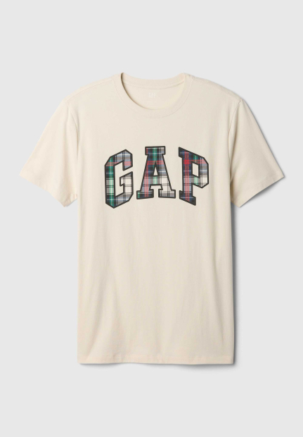 Мужская футболка GAP с логотипом 1159855024 (Бежевый M)