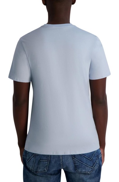 Жіноча футболка Karl Lagerfeld Paris з принтом 1159855049 (Блакитний XXL)