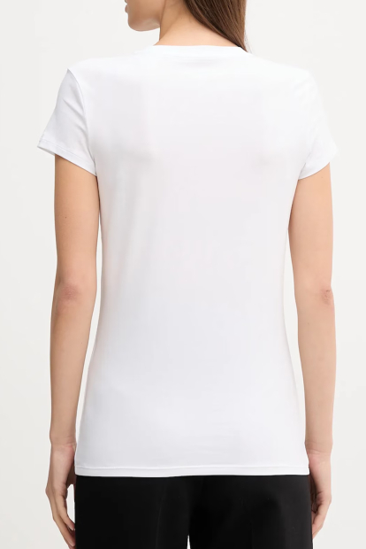 Женская футболка Armani Exchange с логотипом 1159855185 (Белый XXL)