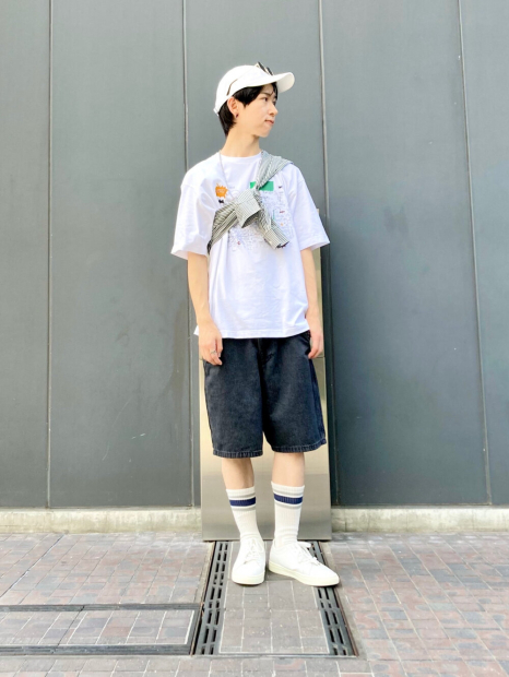 Футболка Jean-Michel Basquiat UNIQLO з принтом 1159855190 (Білий XL)