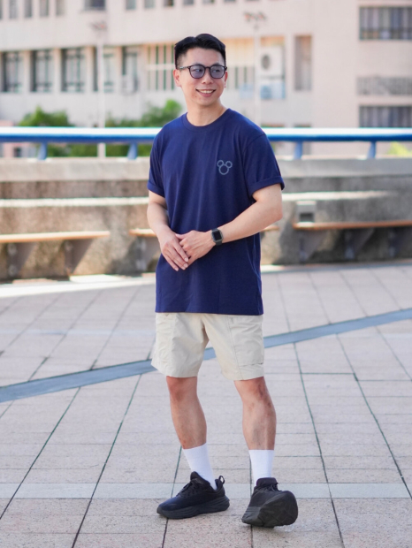 Футболка Disney in Blue UNIQLO з принтом 1159855254 (Синій M)