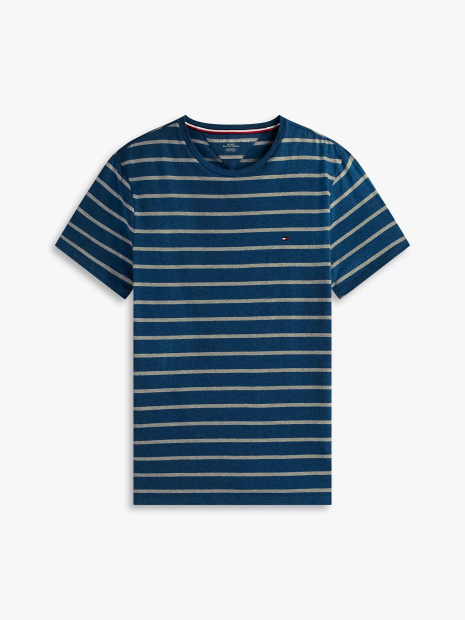 Мужская футболка Tommy Hilfiger 1159855602 (Синий/Серый 3XL)