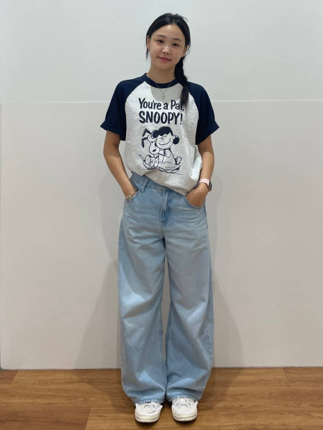 Футболка PEANUTS UT UNIQLO с принтом 1159855607 (Серый L)