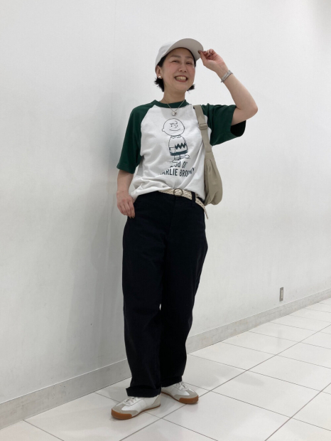 Футболка PEANUTS UT UNIQLO с принтом 1159855611 (Белый S)