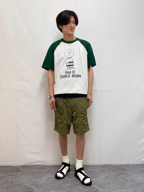 Футболка PEANUTS UT UNIQLO с принтом 1159855611 (Белый S)