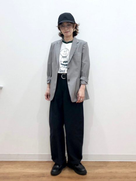 Футболка PEANUTS UT UNIQLO с принтом 1159855611 (Белый S)