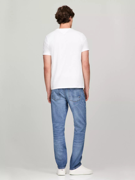 Мужская футболка Tommy Hilfiger с логотипом 1159855790 (Молочный XXL)