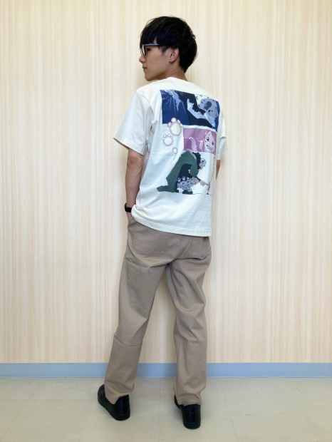 Футболка UNIQLO с принтом One Piece 1159856036 (Молочный XS)