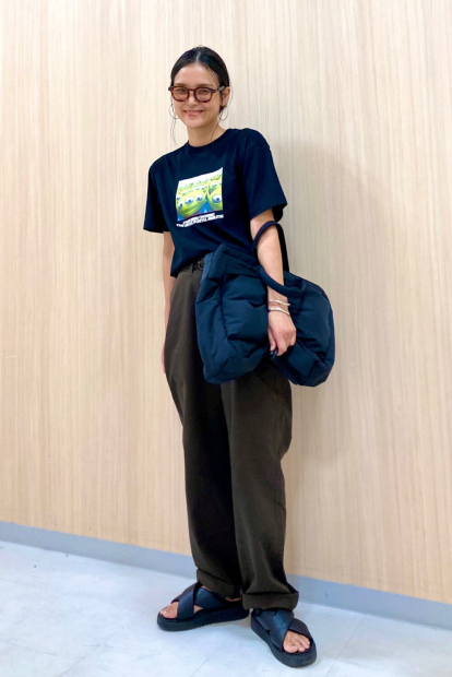 Футболка UNIQLO TOY STORY UT с принтом 1159856226 (Черный L)