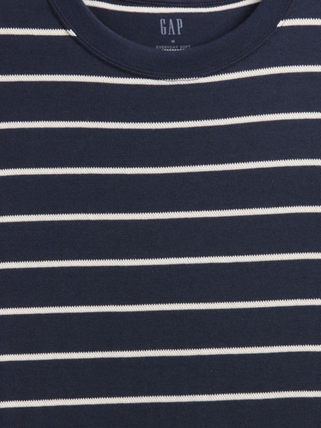Мужская футболка GAP в полоску 1159856462 (Синий M)