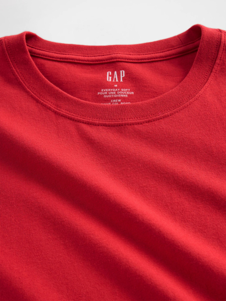 Мужская футболка GAP 1159856501 (Красный M)