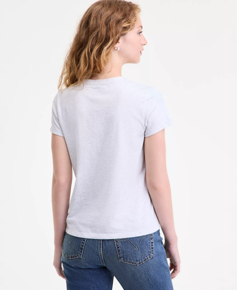 Жіноча футболка Levi's з принтом 1159859176 (Сірий XL)