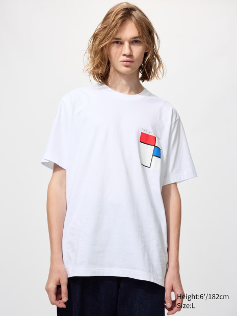 Футболка UNIQLO из коллекции UT 1159856630 (Белый S)