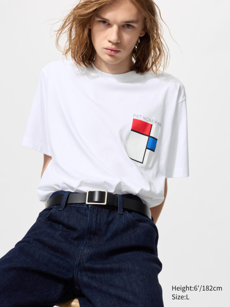 Футболка UNIQLO из коллекции UT 1159856633 (Белый XL)