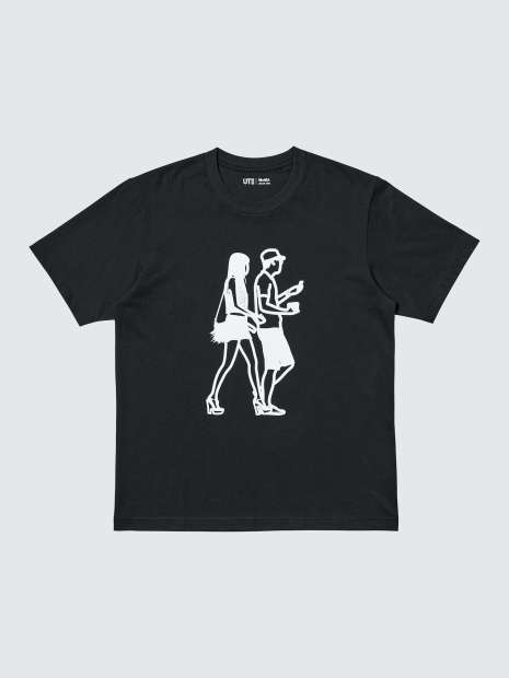 Футболка UNIQLO из коллекции UT 1159856642 (Черный S)